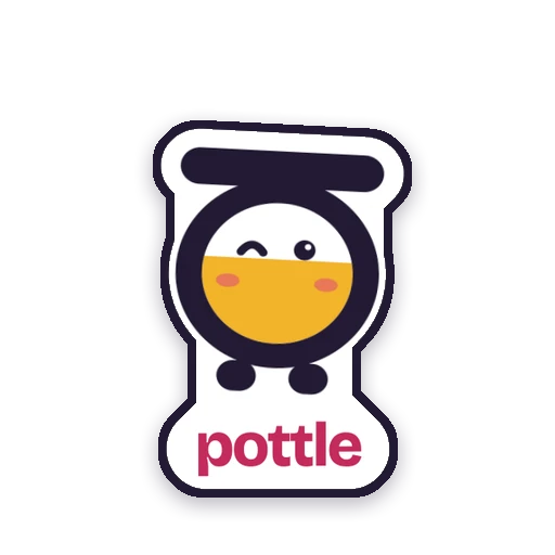pottle sticker: pottle